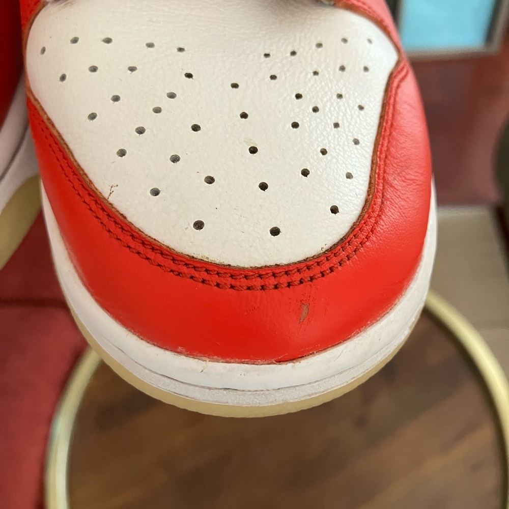 DH8009-600 Nike Dunk Low LeBron James Fruity Pebbles Habanero Red Men’s 9.5 - Picture 9 of 9